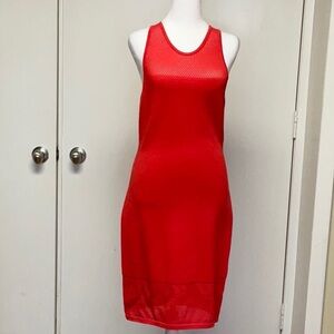 Michael Koran Bodycon Mesh Dress